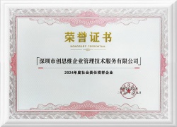 2024年度社會責任榜樣企業(yè)證書